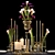Elegant Floral Vase Collection 3D model small image 3