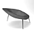 Imperfettolab NIDO: Stylish Multi-textured Chair 3D model small image 1