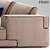 Luxurious Sloane Sofa by Fendi Casa 3D model small image 3