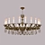 Riperlamp Chatean 327 C Chandelier 3D model small image 1