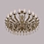 Riperlamp Chatean 327 C Chandelier 3D model small image 2