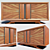 Elegant Art Deco Sideboard 3D model small image 2
