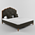 Giorgetti ODILE Bed: Timeless Elegance 3D model small image 1