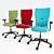 ErgoFlex: Ultimate Office Comfort 3D model small image 2