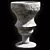 Elegant Ceramic Vase 3D model small image 1