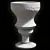 Elegant Ceramic Vase 3D model small image 3