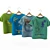 Cool Boys T-Shirts 3D model small image 1