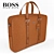 Luxurious Leather Boss Bag 3D model small image 1