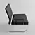 Flexible Modular Slastic Chair 3D model small image 2