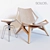 Modern Comfort: Ipanema Chair & Phillips Stool by Jader Almeida 3D model small image 1