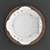 Italian Acrylic Round Bath: Jacuzzi Nova 180x180 3D model small image 2