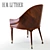 Swedish Neo Armchair: Rare Elegance 3D model small image 2