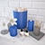 Bathroom Accessory Sets - Navy Blue and Gray - Pottery Barn 3D model small image 2