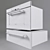Wolf Steam Oven & Warming Drawer Combo 3D model small image 3