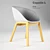Coquille-L Chair: Comfort in Style 3D model small image 1
