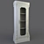 Italian Made Bookcase: Stylish & Functional 3D model small image 1