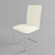  Disco Square Chair and Table Set 3D model small image 2