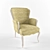 Elegant Chateau Dijon Chair 3D model small image 1