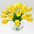 Sunny Tulip Bouquet 3D model small image 2