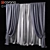 Vray Curtain: High-Quality Archival File 3D model small image 1