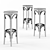 Vienna Bar Stool: Timeless Elegance for Your Bar 3D model small image 2