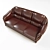 Elegant Macheroni Sofa 3D model small image 2