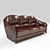 Elegant Macheroni Sofa 3D model small image 3