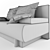 Elegant Convertible Sofa: Fancy 3D model small image 3