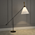 Italian Vintage Floor Lamp 3D model small image 2