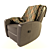 Title: Custom-Molded Recliner Armchair 3D model small image 2