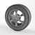 15in Wheel for Cars | All-Season Tire 3D model small image 2