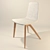 Elegant and Modern Bamby Chair 3D model small image 1