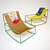  Loft Style Rocking Chair by Muller Van Severen 3D model small image 1