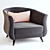 Elsa Armchair: Luxury meets comfort 3D model small image 1