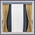 Beaded, Elegant and Stylish Curtain 3D model small image 1