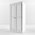 Light Wood Wardrobe 3D model small image 2