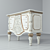 Elegant Turri Bovary Dresser 3D model small image 2
