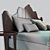 Contemporary Bed by Volpi 3D model small image 3