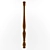 Wooden Baluster 3D model small image 1