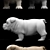 Charming English Bulldog Puppy with Beautiful Coat 3D model small image 3