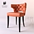 Modern Chic: BRABBU KANSAS Dining Chair 3D model small image 1