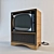 Retro TV: A Vintage Classic 3D model small image 1