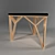 Hi-Tech Symmetrical Stool - 67cm x 55cm 3D model small image 1