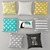 Tropical Vibes Cushion Set (H&M Home) 3D model small image 2