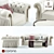 Luxury Turri Couture Furniture Set 3D model small image 1