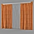 Elegance in Motion: Luxe Curtain 3D model small image 1