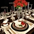 Elegant Duke Tableware Collection 3D model small image 2