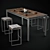 Morrison Table Set: Complete with Accessories 3D model small image 1