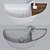 Stylish Falper Bowllino Sink 3D model small image 2