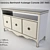 Elegant Bernhardt Auberge Console 3D model small image 1